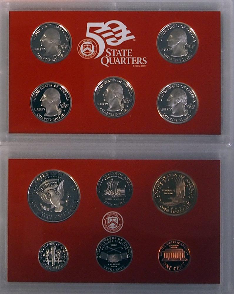 2004 SILVER PROOF SET * ORIGINAL * 11 Coin U.S. Mint Proof Set