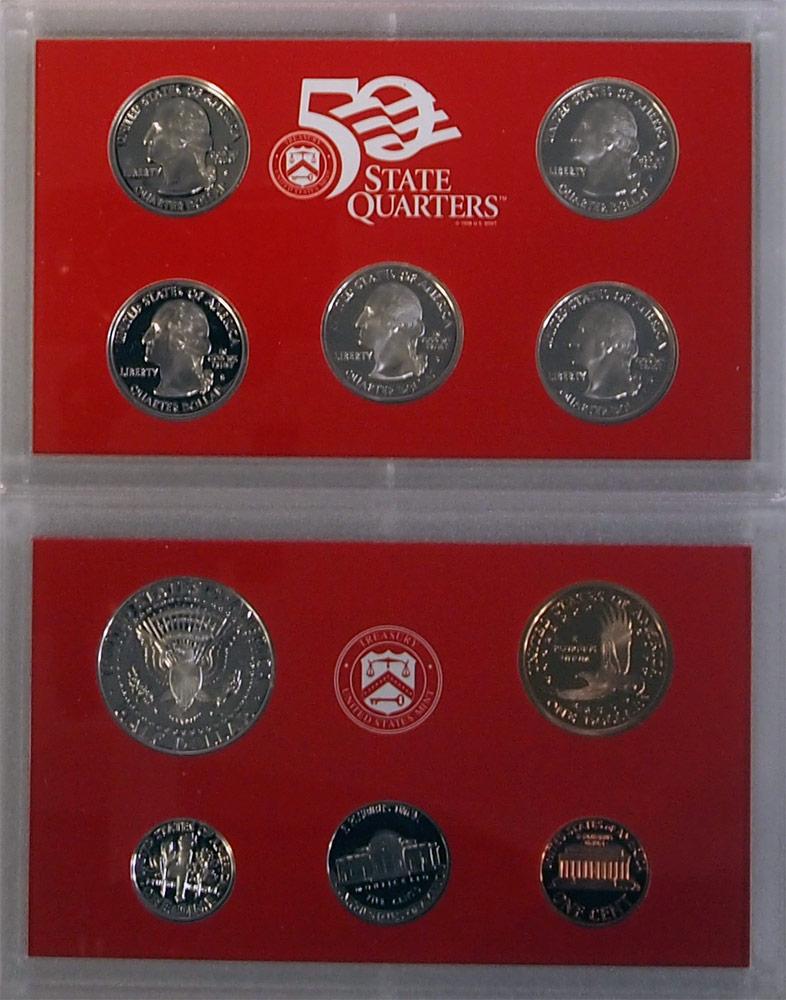 2000 SILVER PROOF SET * ORIGINAL * 10 Coin U.S. Mint Proof Set