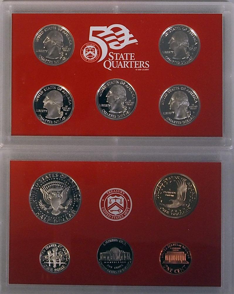 2006 SILVER PROOF SET * ORIGINAL * 10 Coin U.S. Mint Proof Set