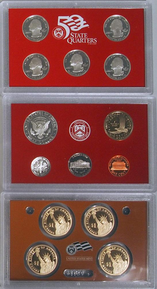 2007 SILVER PROOF SET * ORIGINAL * 14 Coin U.S. Mint Proof Set
