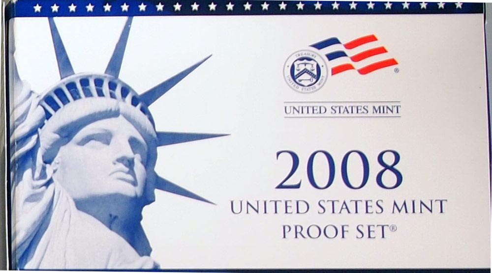 2008 PROOF SET * ORIGINAL * 14 Coin U.S. Mint Proof Set