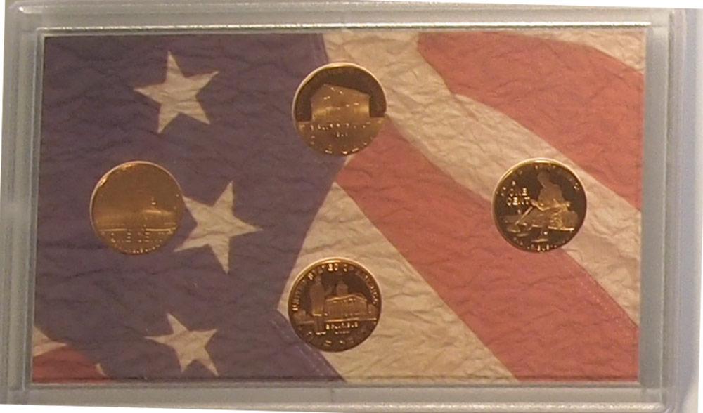 2009 LINCOLN CENT PROOF SET 4 Coin US Mint Proof Set w/ Box & COA