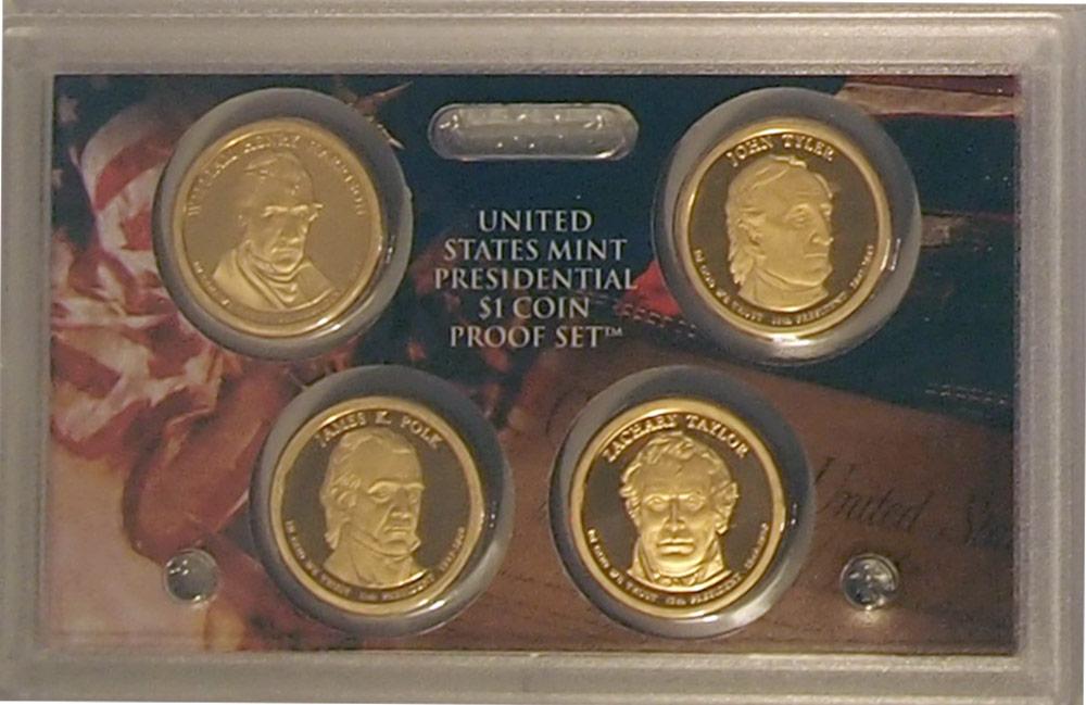 2009 PRESIDENTIAL DOLLAR PROOF SET * 4 Coin U.S. Mint Proof Set - $19.99