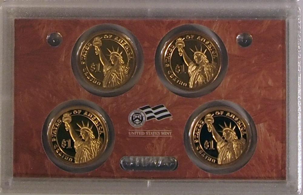 2009 PRESIDENTIAL DOLLAR PROOF SET * 4 Coin U.S. Mint Proof Set