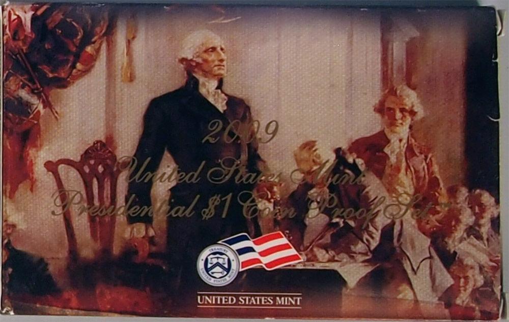 2009 PRESIDENTIAL DOLLAR PROOF SET * 4 Coin U.S. Mint Proof Set