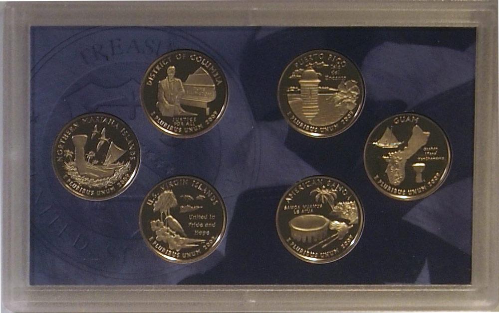 2009 QUARTER PROOF SET * ORIGINAL * 6 Coin U.S. Mint Proof Set