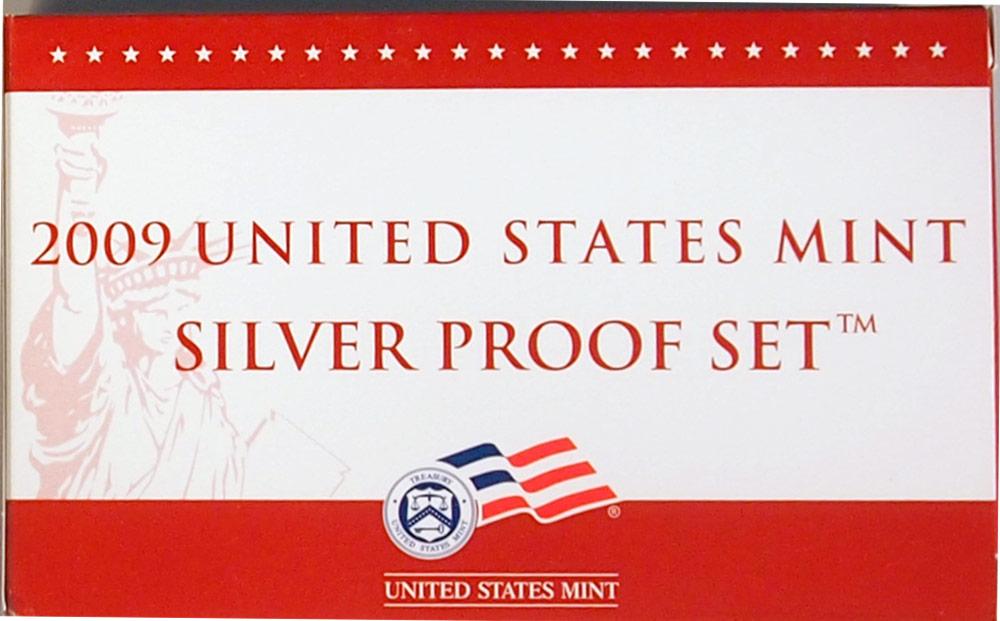 2009 SILVER PROOF SET * ORIGINAL * 18 Coin U.S. Mint Proof Set
