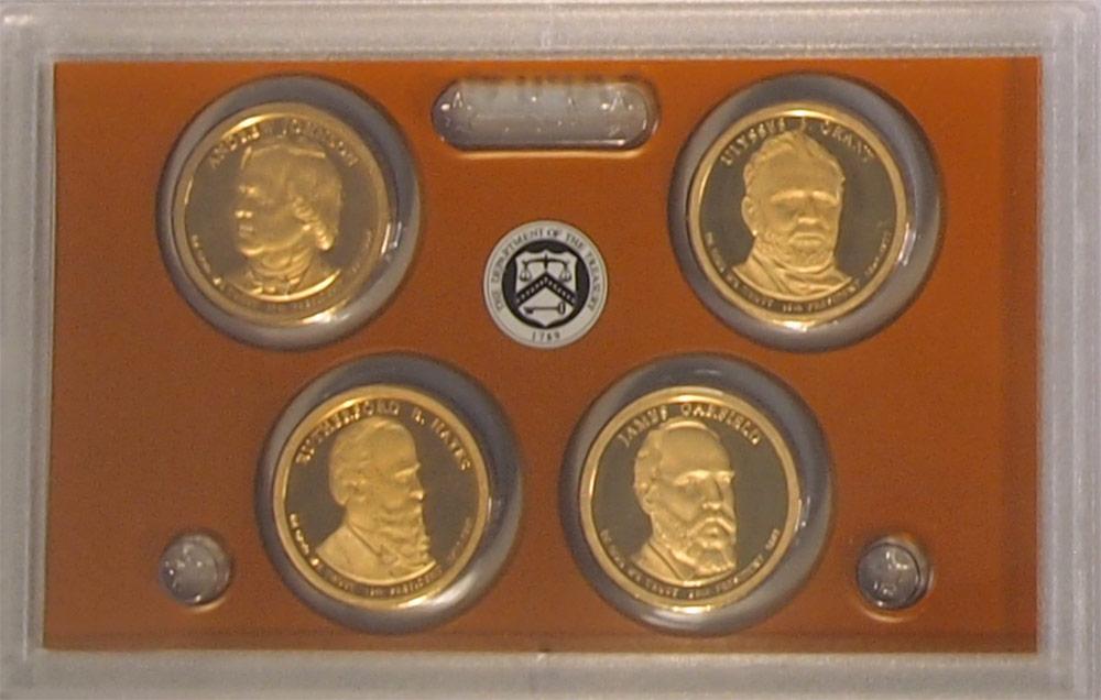 2011 PRESIDENTIAL DOLLAR PROOF SET * 4 Coin U.S. Mint Proof Set