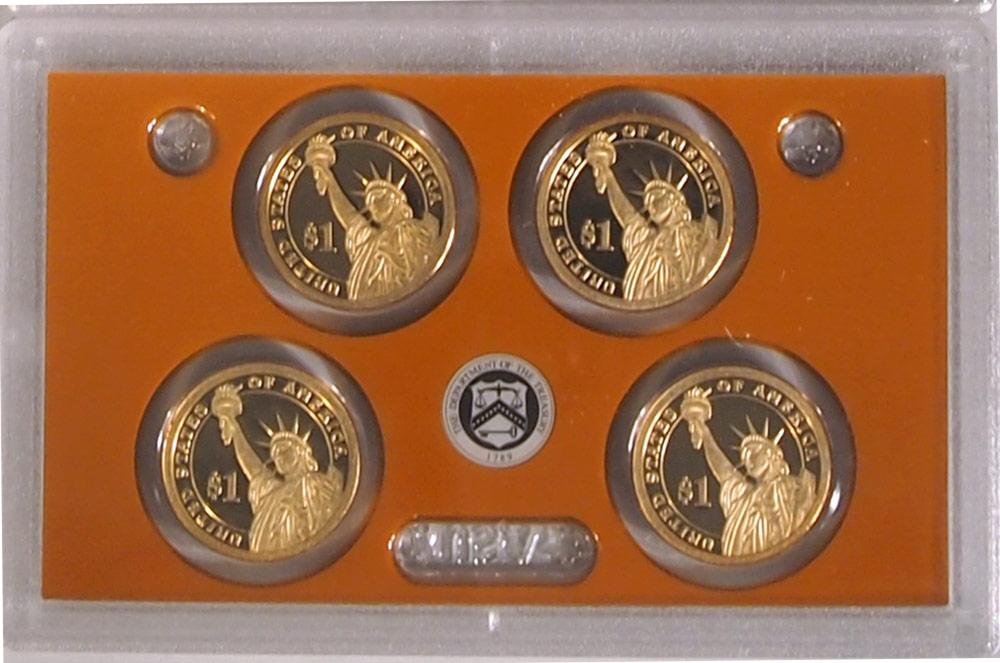 2011 PRESIDENTIAL DOLLAR PROOF SET * 4 Coin U.S. Mint Proof Set