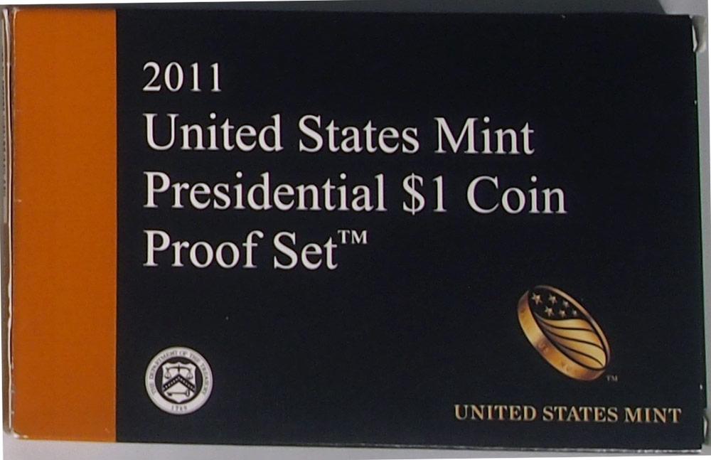 2011 PRESIDENTIAL DOLLAR PROOF SET * 4 Coin U.S. Mint Proof Set