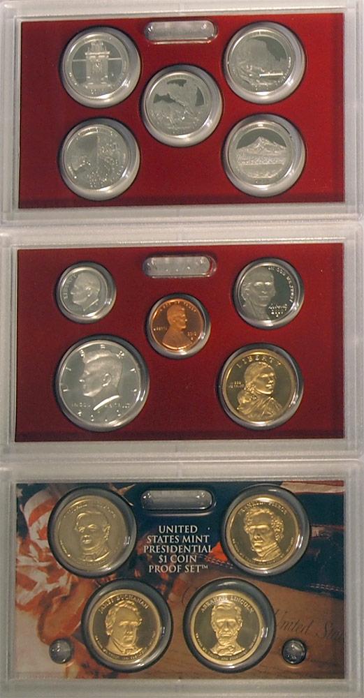 2010 SILVER PROOF SET * ORIGINAL * 14 Coin U.S. Mint Proof Set