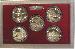 2010 SILVER QUARTER PROOF SET * 5 Coin U.S. Mint Proof Set