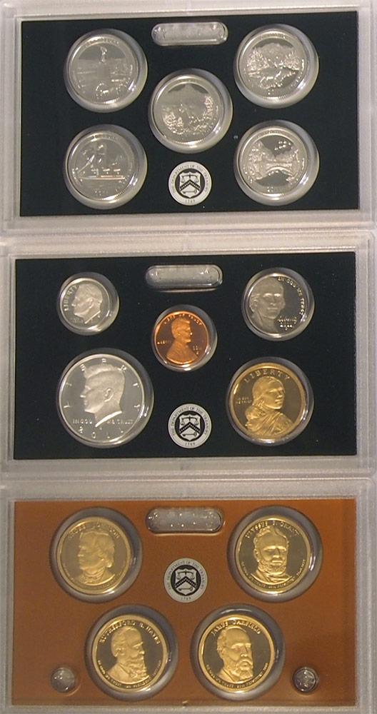 2011 SILVER PROOF SET * ORIGINAL * 14 Coin U.S. Mint Proof Set