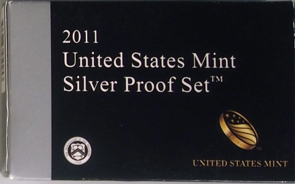 2011 SILVER PROOF SET * ORIGINAL * 14 Coin U.S. Mint Proof Set