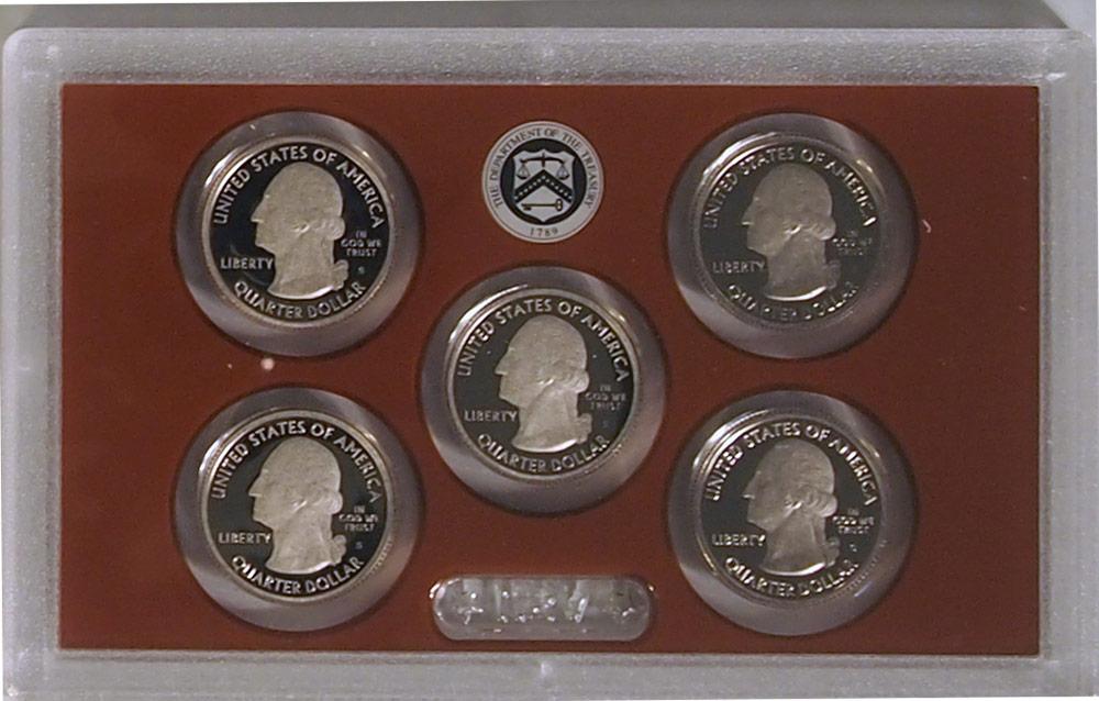 2012 QUARTER PROOF SET * ORIGINAL * 5 Coin U.S. Mint Proof Set