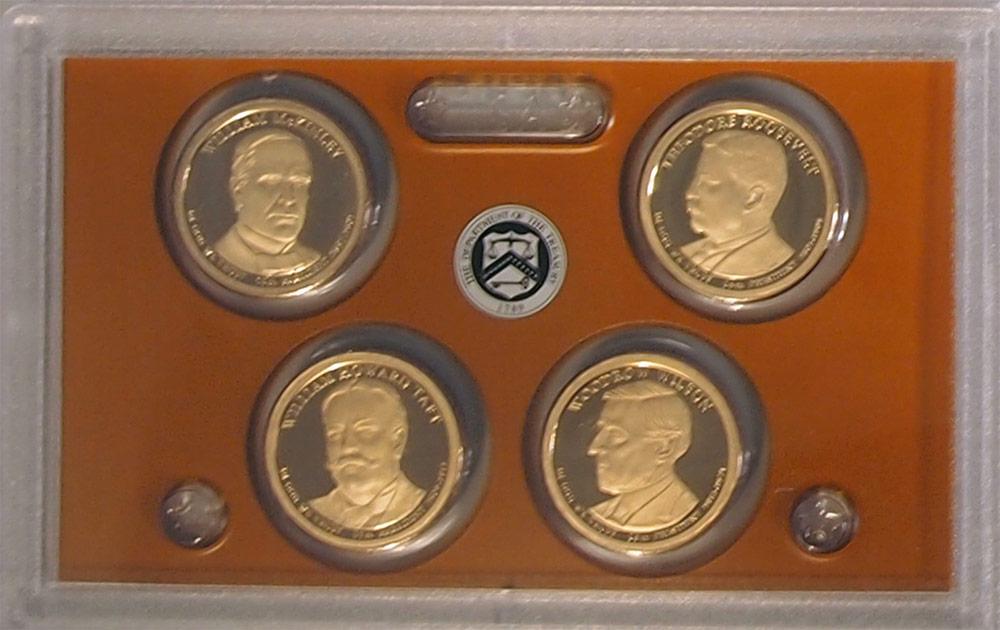 2013 PRESIDENTIAL DOLLAR PROOF SET * 4 Coin U.S. Mint Proof Set