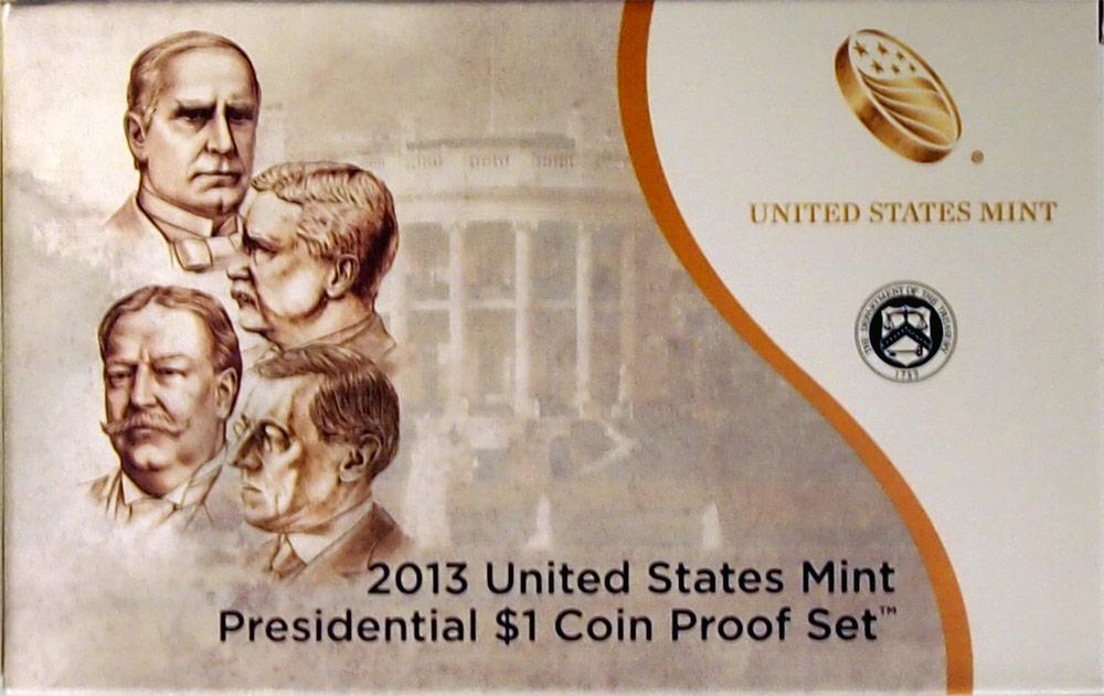2013 PRESIDENTIAL DOLLAR PROOF SET * 4 Coin U.S. Mint Proof Set