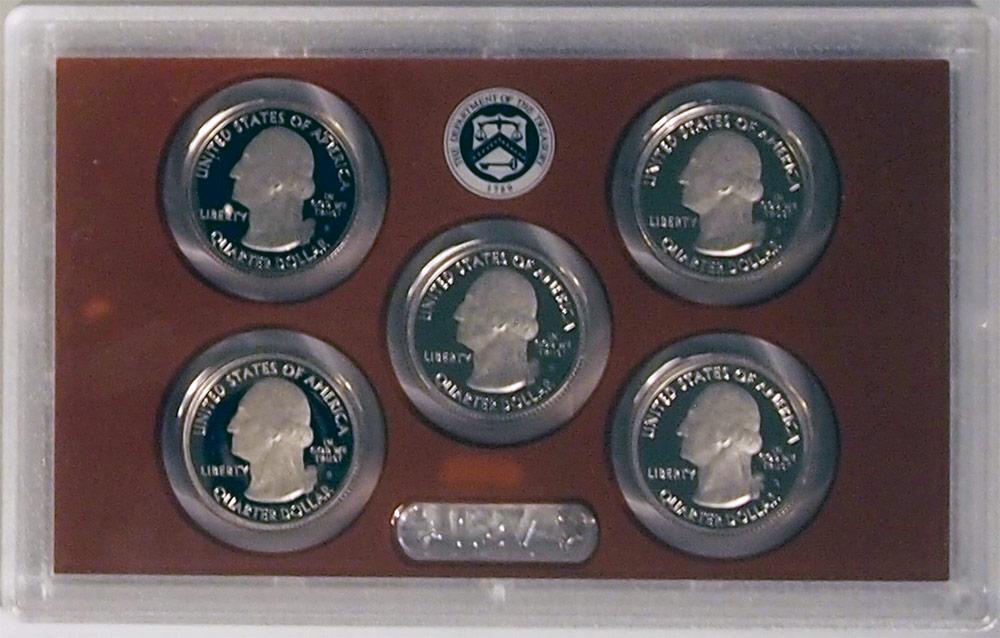 2013 QUARTER PROOF SET * ORIGINAL * 5 Coin U.S. Mint Proof Set