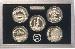 2013 SILVER QUARTER PROOF SET * 5 Coin U.S. Mint Proof Set