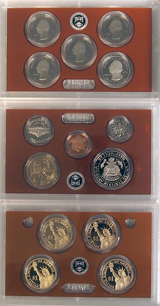 2014 PROOF SET * ORIGINAL * 14 Coin U.S. Mint Proof Set