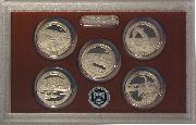 2014 National Parks Quarter Proof Set - 5 Coins