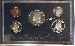 1992 PREMIER SILVER PROOF SET Deluxe Box 5 Coin U.S. Mint Proof Set