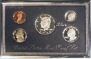 1998 PREMIER SILVER PROOF SET Deluxe Box 5 Coin U.S. Mint Proof Set