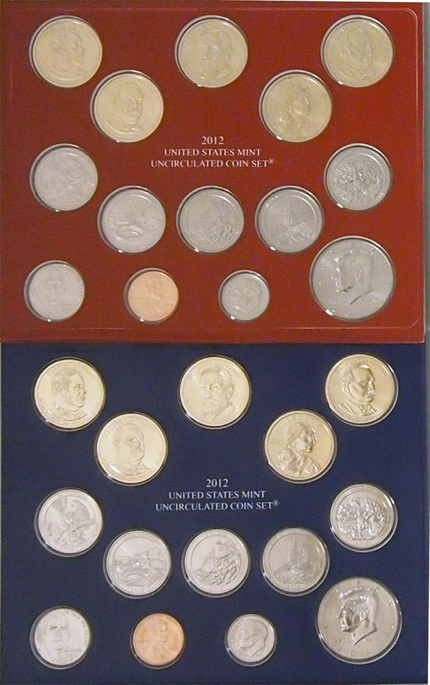 2012 Mint Set - All Original 28 Coin U.S. Mint Uncirculated Set