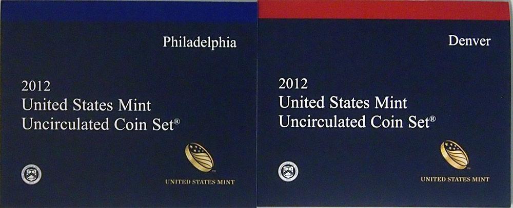 2012 Mint Set - All Original 28 Coin U.S. Mint Uncirculated Set