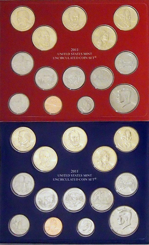 2011 Mint Set - All Original 28 Coin U.S. Mint Uncirculated Set