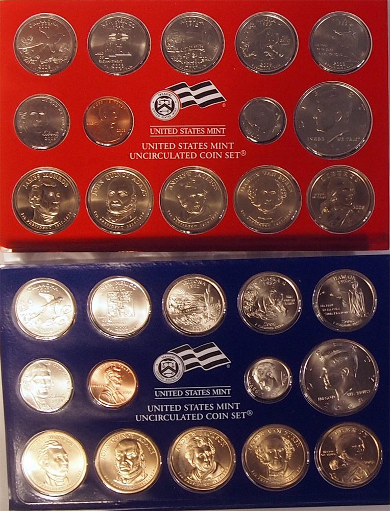 2008 Mint Set - All Original 28 Coin U.S. Mint Uncirculated Set