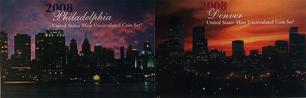 2008 Mint Set - All Original 28 Coin U.S. Mint Uncirculated Set