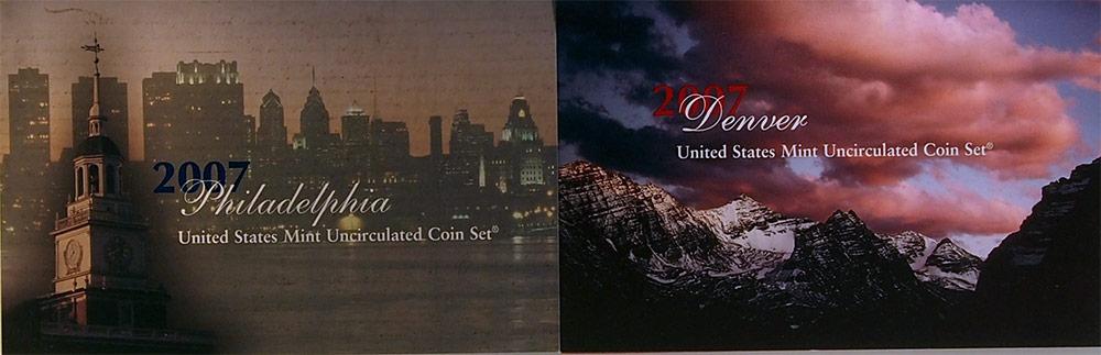 2007 Mint Set - All Original 28 Coin U.S. Mint Uncirculated Set