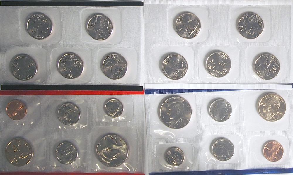 2004 Mint Set - All Original 22 Coin U.S. Mint Uncirculated Set