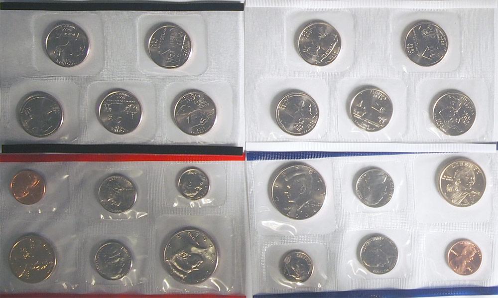 2004 Mint Set - All Original 22 Coin U.S. Mint Uncirculated Set