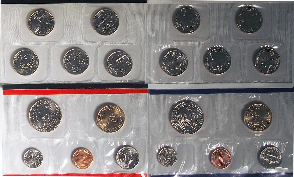 2002 Mint Set - All Original 20 Coin U.S. Mint Uncirculated Set