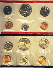 1998 Mint Set - All Original 10 Coin U.S. Mint Uncirculated Set