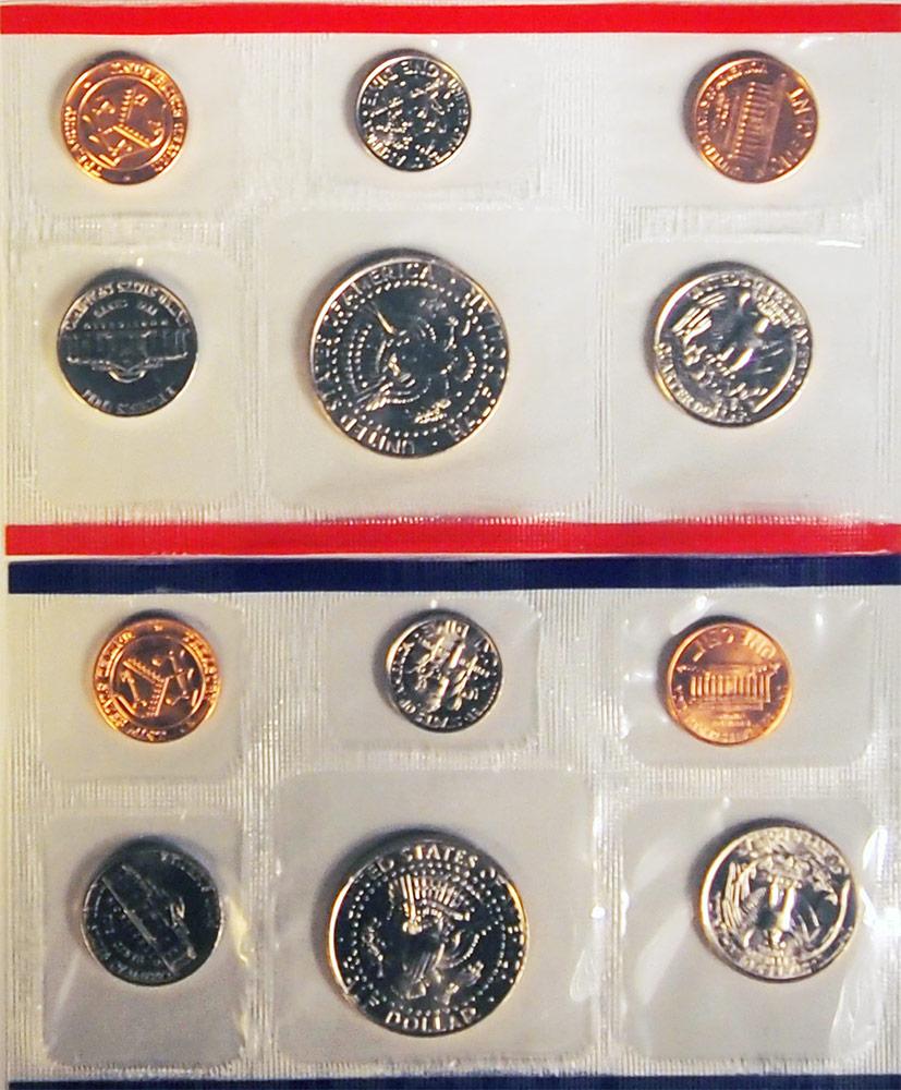 1998 Mint Set - All Original 10 Coin U.S. Mint Uncirculated Set