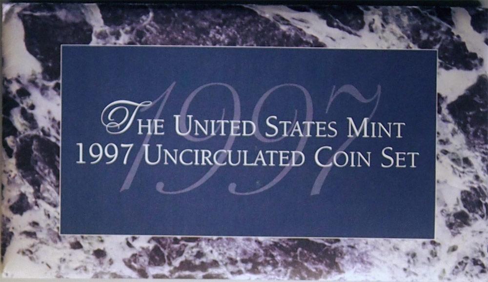 1997 Mint Set - All Original 10 Coin U.S. Mint Uncirculated Set