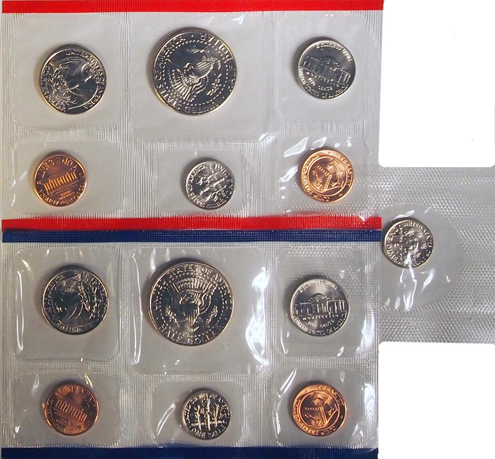 1996 Mint Set  w/ Rare 1996-W Dime 11 Coin U.S. Mint Uncirculated Set