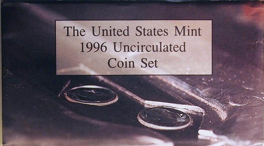 1996 Mint Set  w/ Rare 1996-W Dime 11 Coin U.S. Mint Uncirculated Set