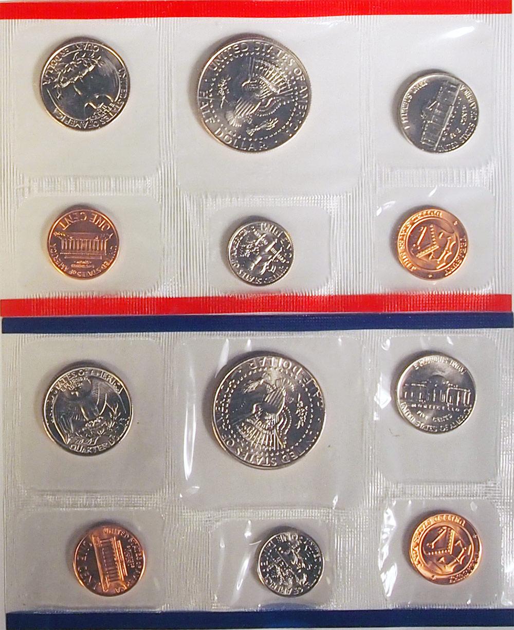 1995 Mint Set - All Original 10 Coin U.S. Mint Uncirculated Set