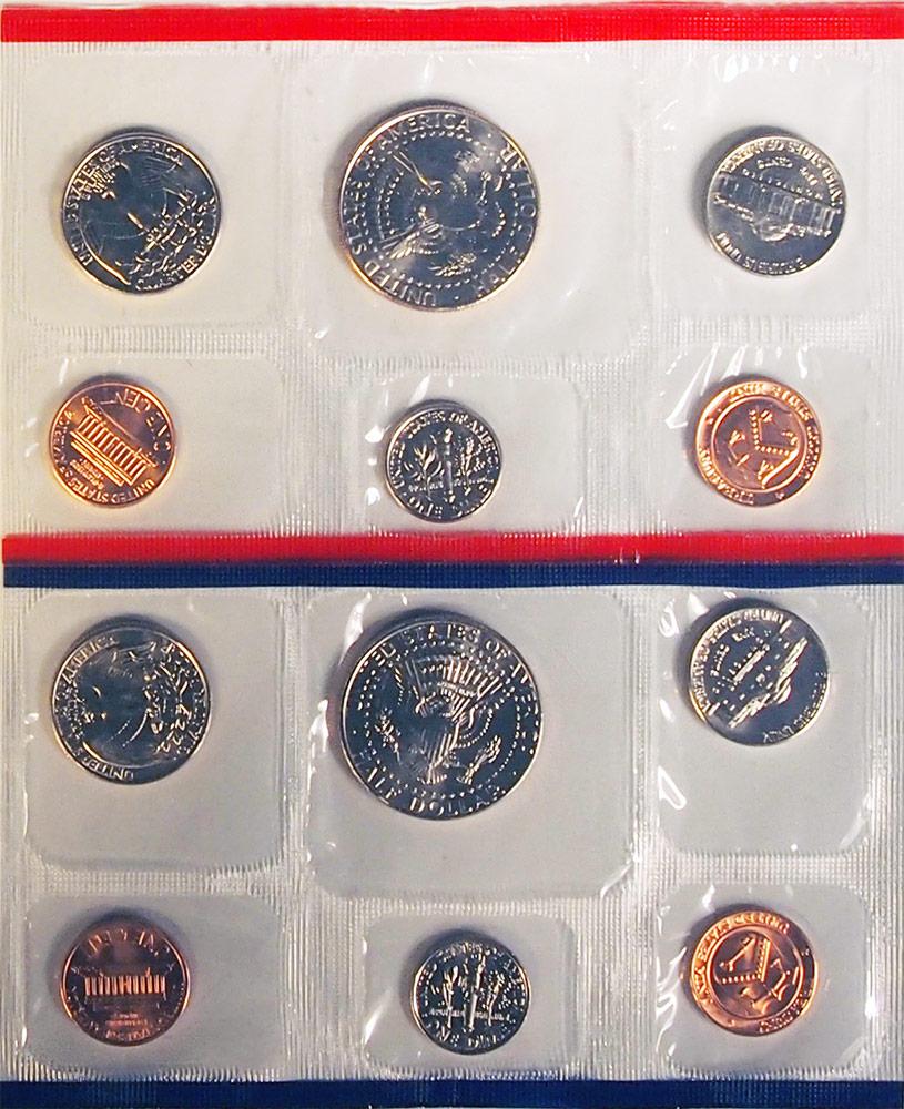 1994 Mint Set - All Original 10 Coin U.S. Mint Uncirculated Set