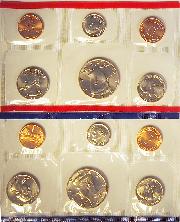 1993 Mint Set - All Original 10 Coin U.S. Mint Uncirculated Set