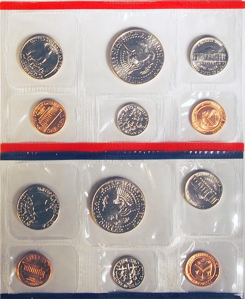 1991 Mint Set - All Original 10 Coin U.S. Mint Uncirculated Set