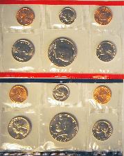 1990 Mint Set - All Original 10 Coin U.S. Mint Uncirculated Set