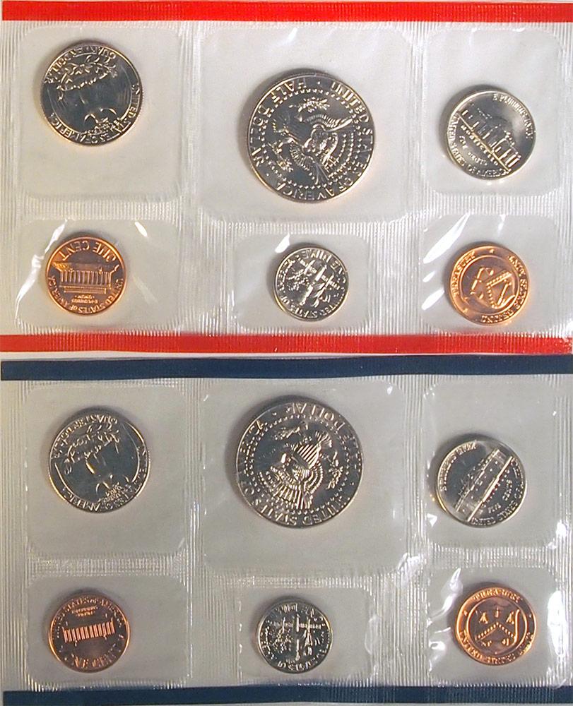 1987 Mint Set - All Original 10 Coin U.S. Mint Uncirculated Set