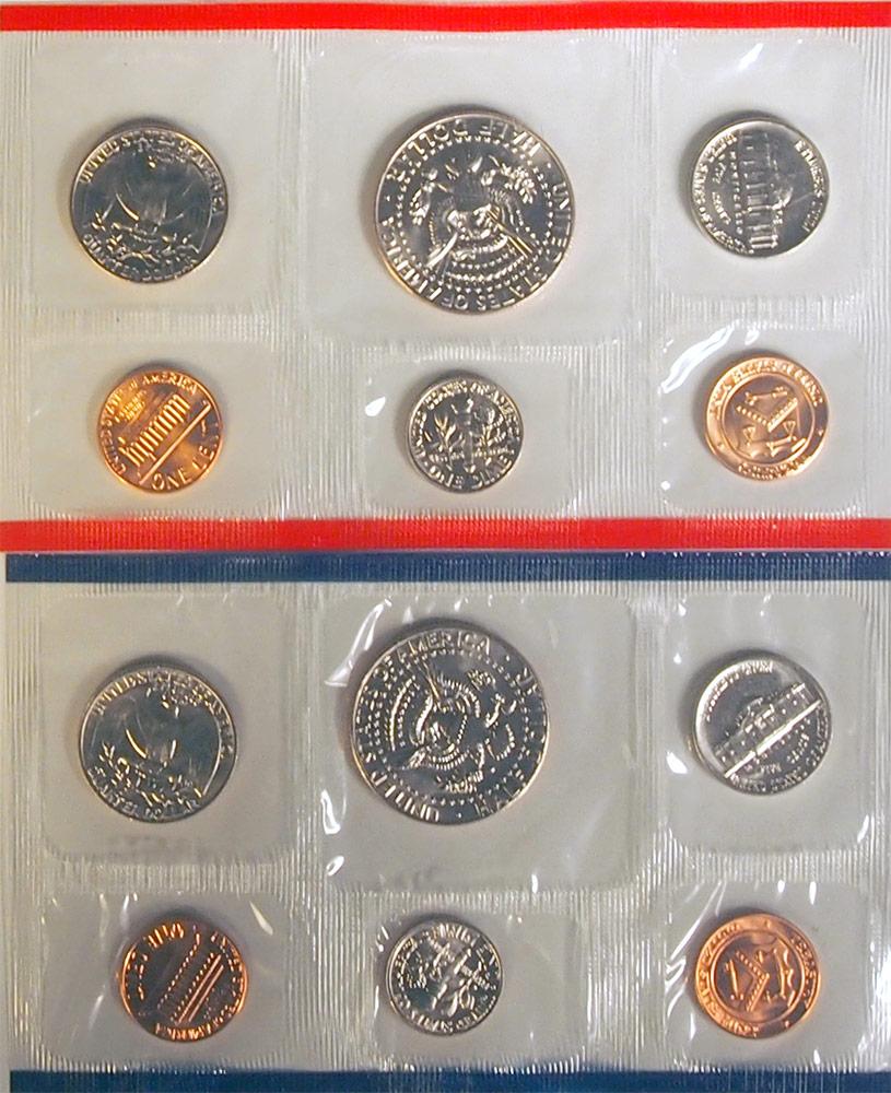 1985 Mint Set - All Original 10 Coin U.S. Mint Uncirculated Set