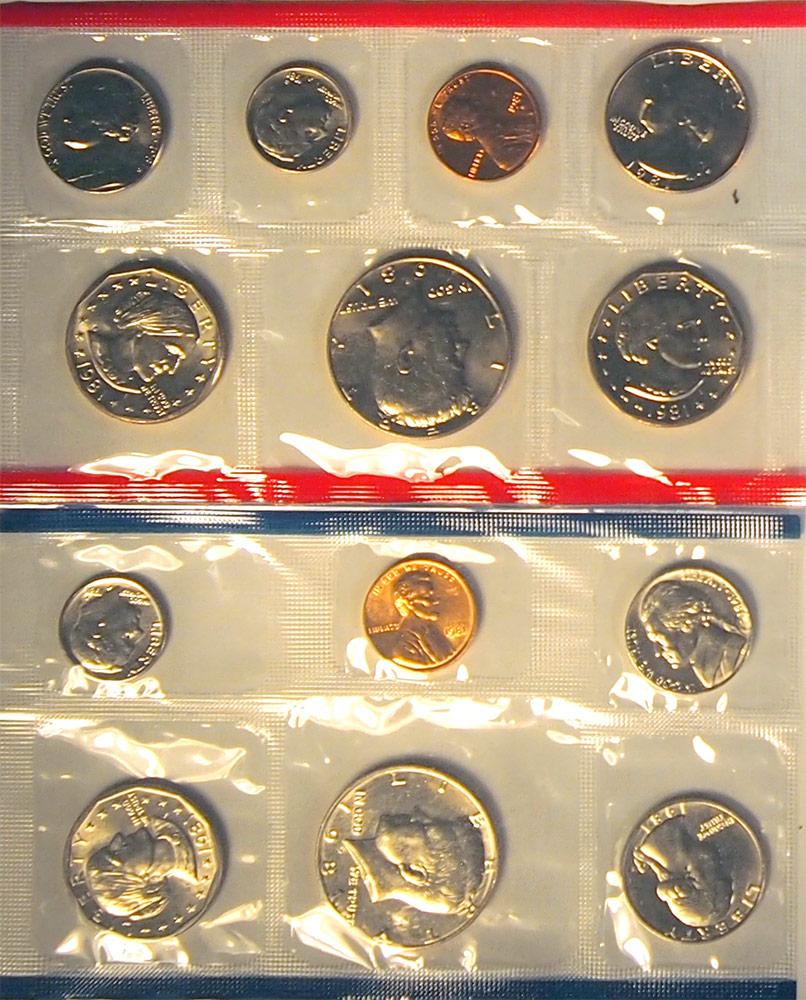 1981 Mint Set - All Original 13 Coin U.S. Mint Uncirculated Set