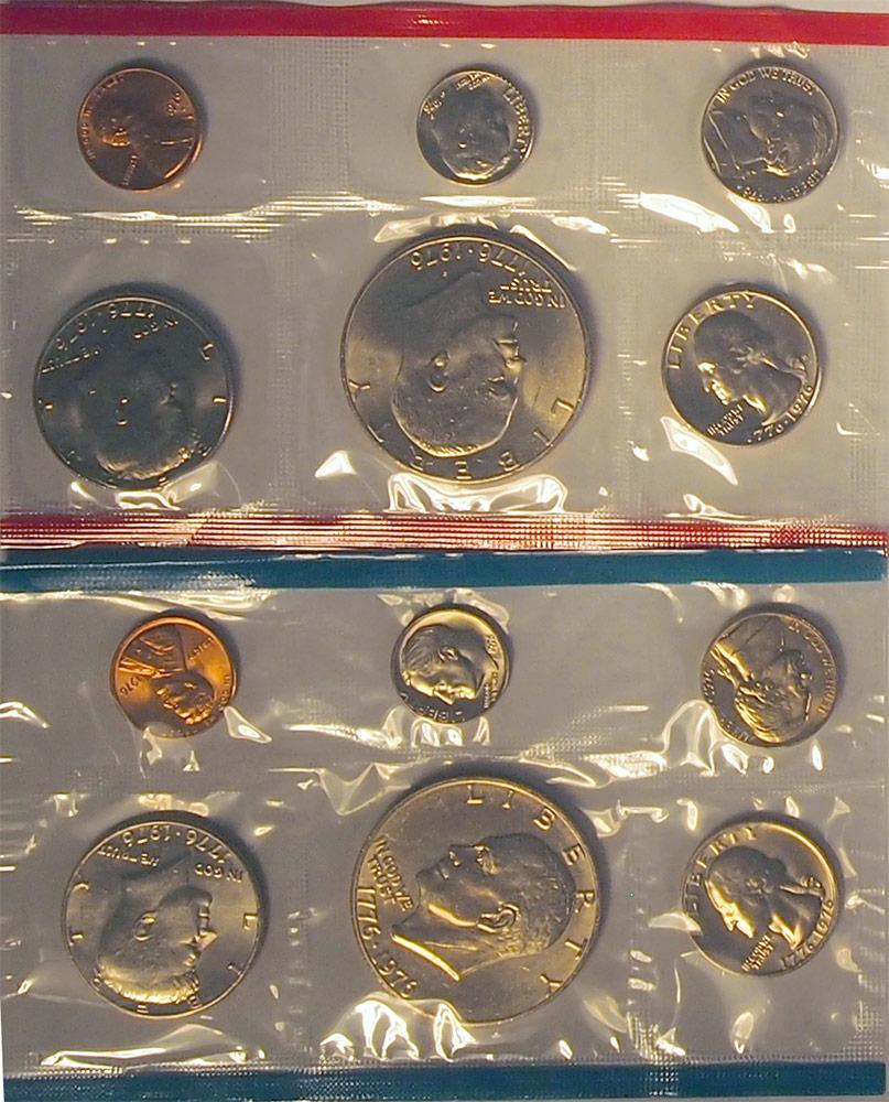1976 Mint Set - All Original 12 Coin U.S. Mint Uncirculated Set
